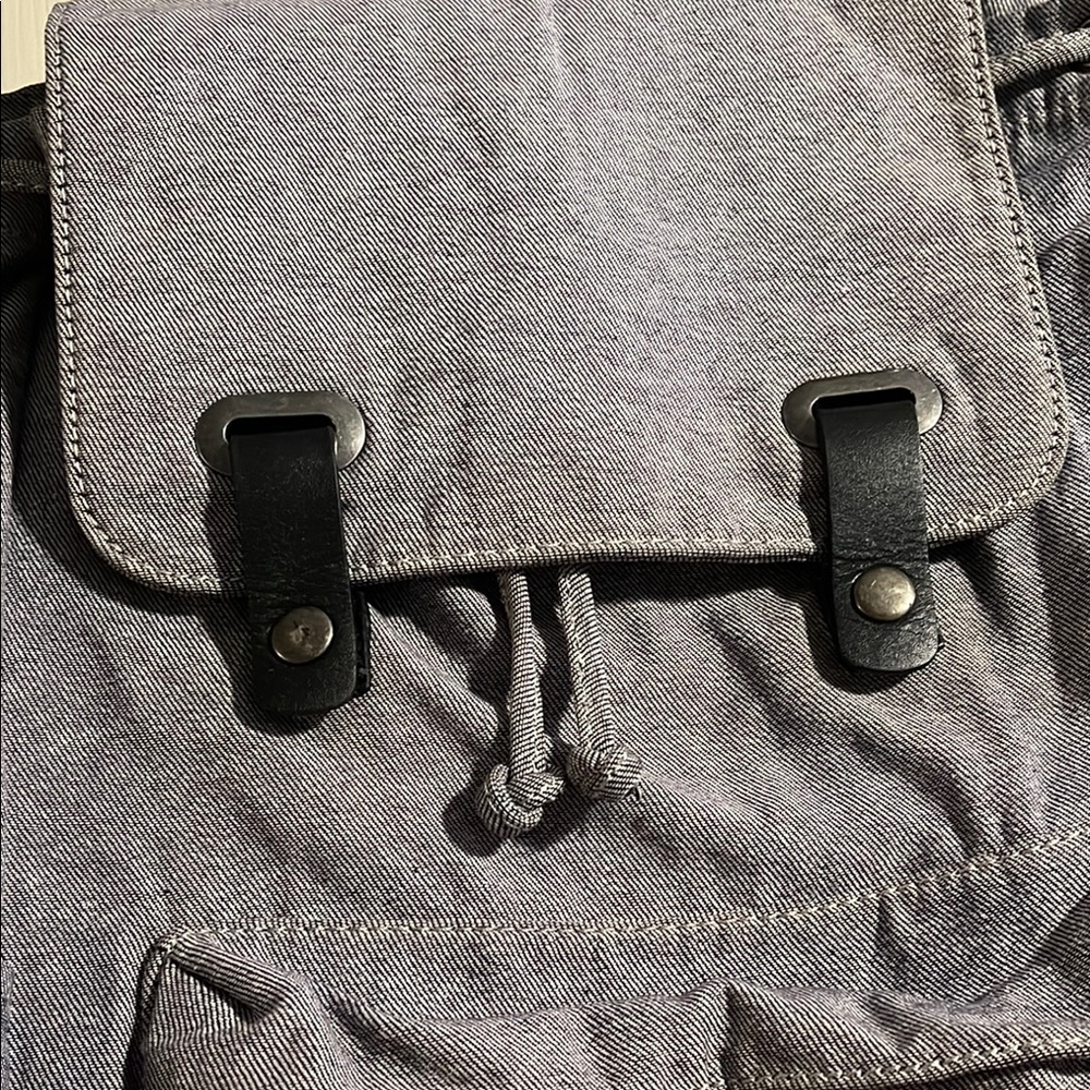 Everlane Gray Canvas Backpack - image 5